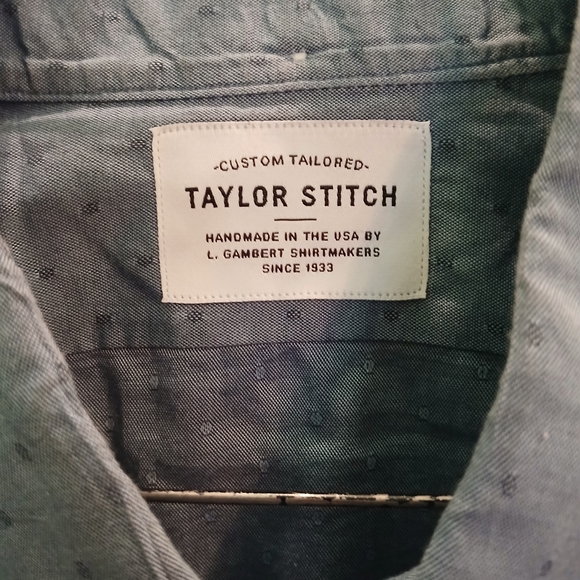 Taylor Stitch Custom Tailored Button-down Shirt Made in USA - Picture 2 of 6
